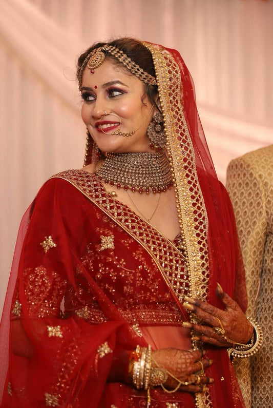 EMBROIDERY BRIDAL LEHENGA
