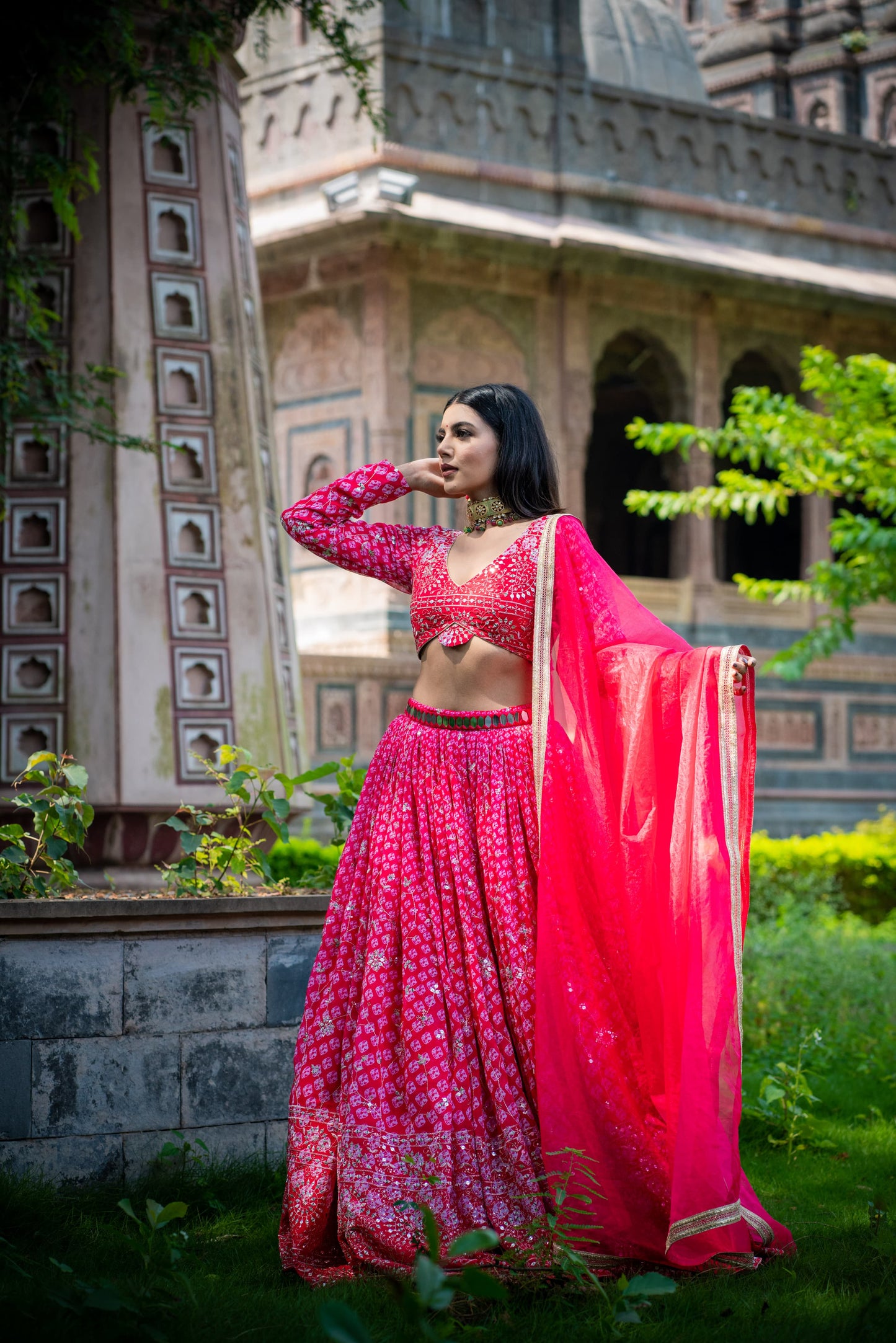 Sequin Work Lehenga