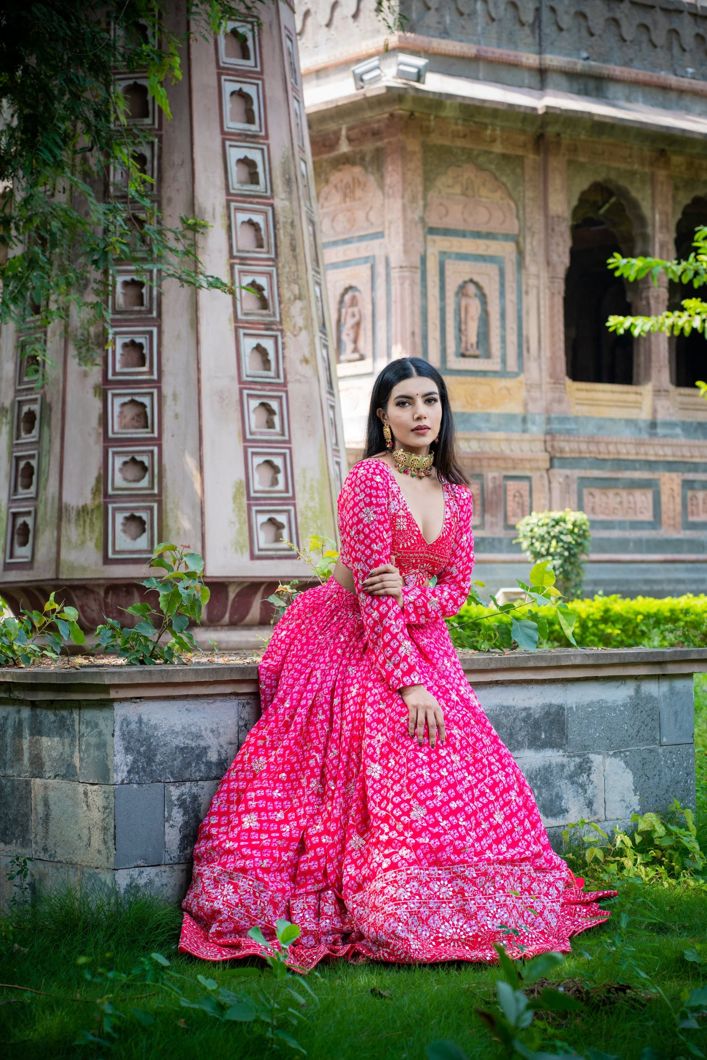Sequin Work Lehenga