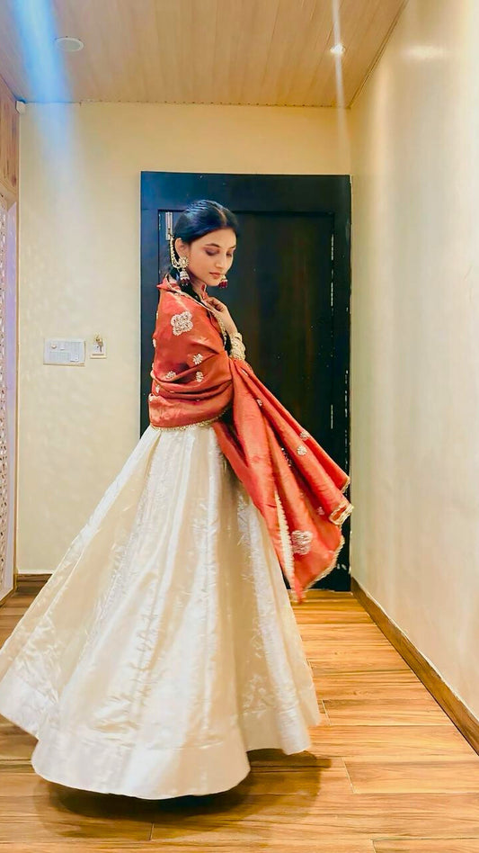 ORGANZA SILK ANARKALI